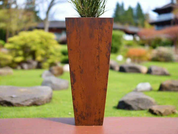 Steel Radius Tapered Planters - FREE SHIPPING!
