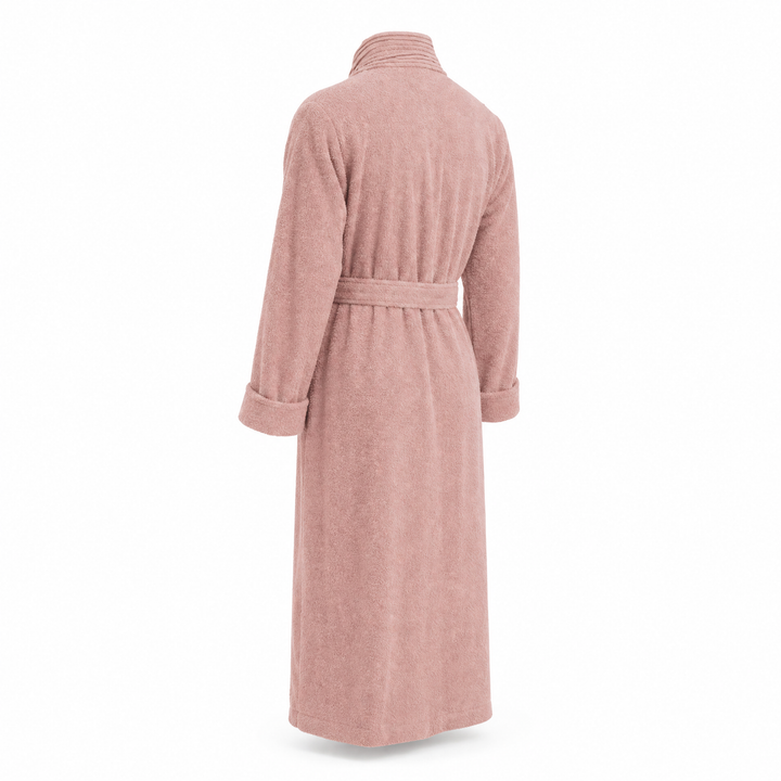 Turkish Cotton Terry Cloth Pleated Bathrobe