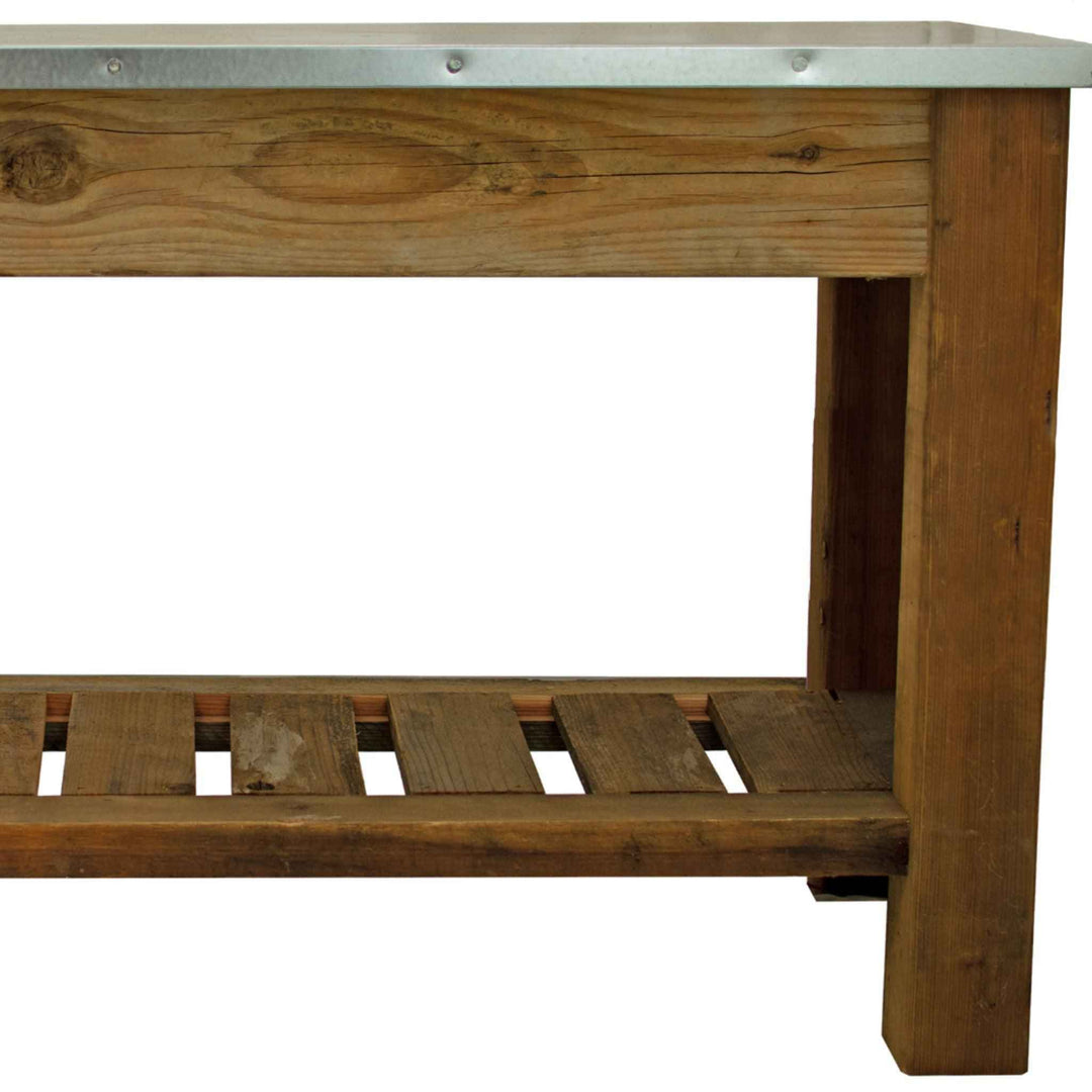 Redwood Patio Console Table - Made in the U.S.A
