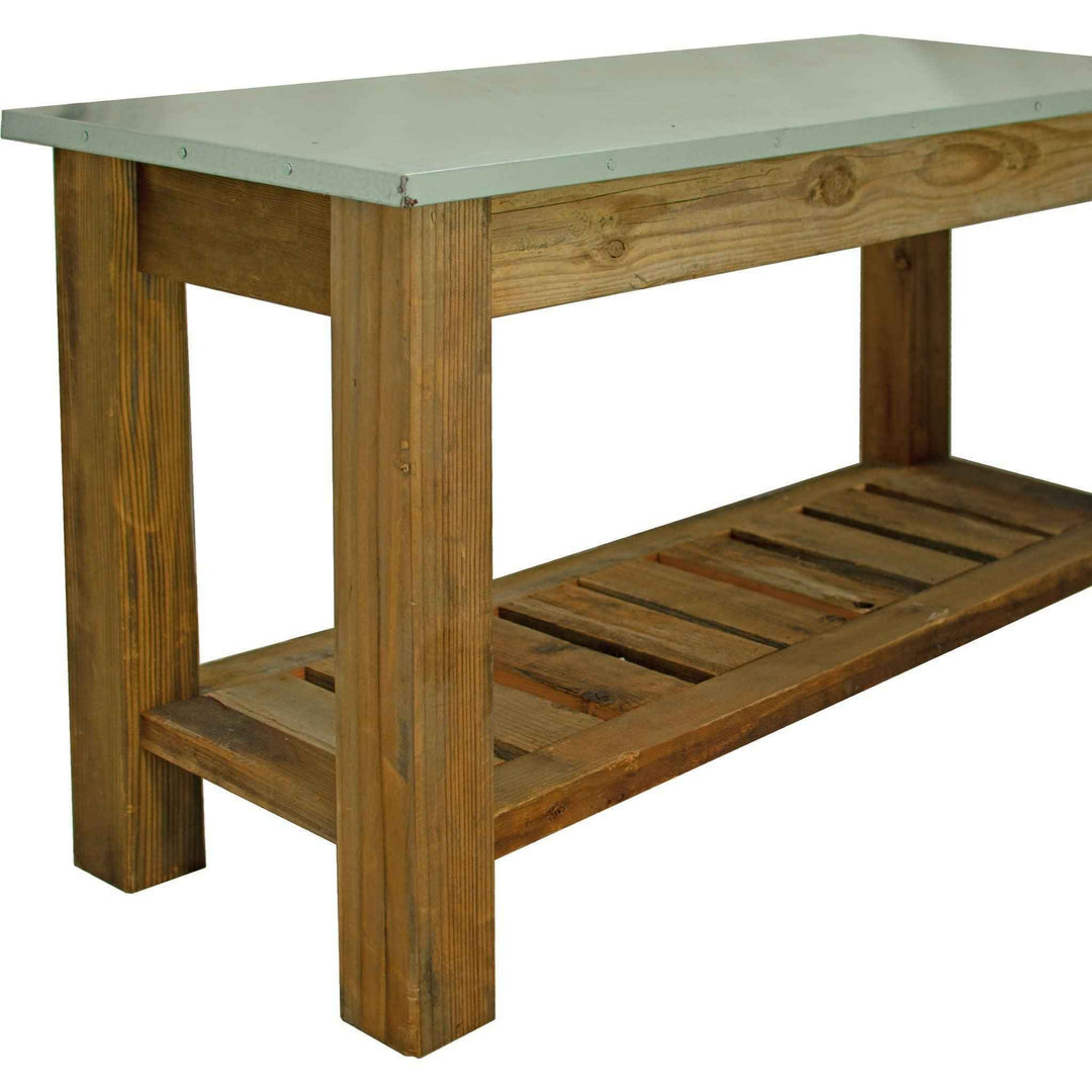 Redwood Patio Console Table - Made in the U.S.A