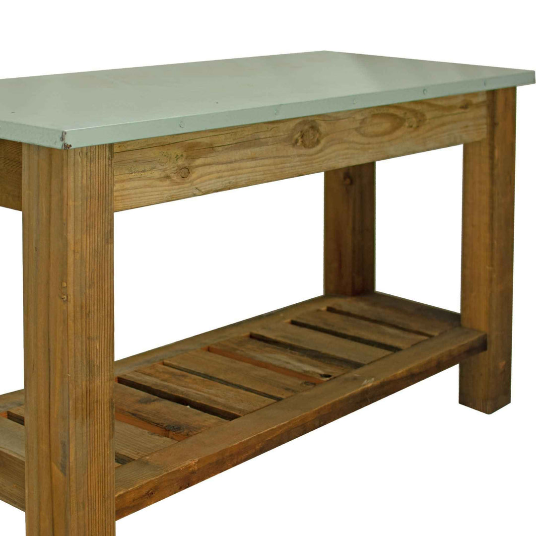 Redwood Patio Console Table - Made in the U.S.A