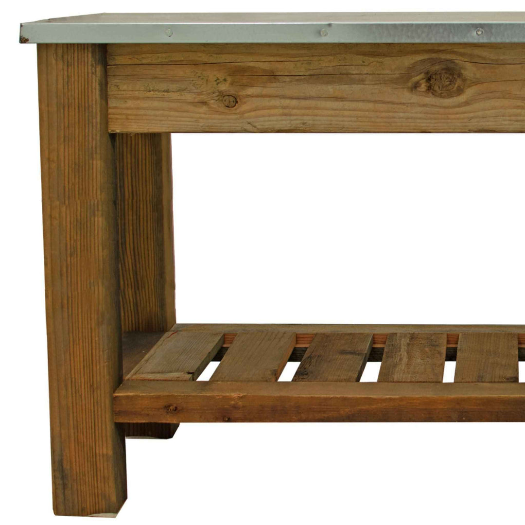 Redwood Patio Console Table - Made in the U.S.A