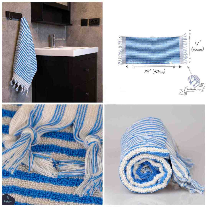 Striped Hand Towel