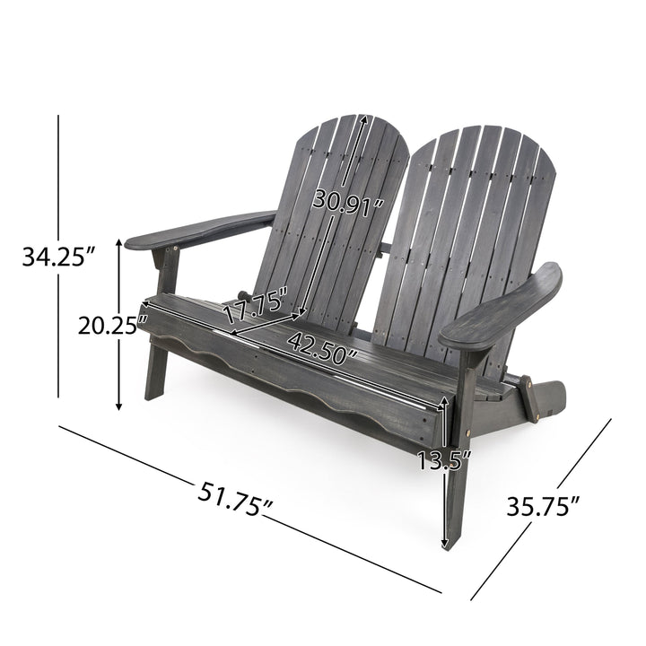Malibu Adirondack Loveseat