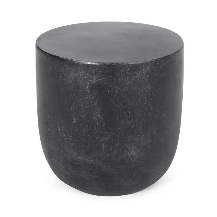 Outdoor Lightweight Concrete Side Table - Comes in 3 Great Colors