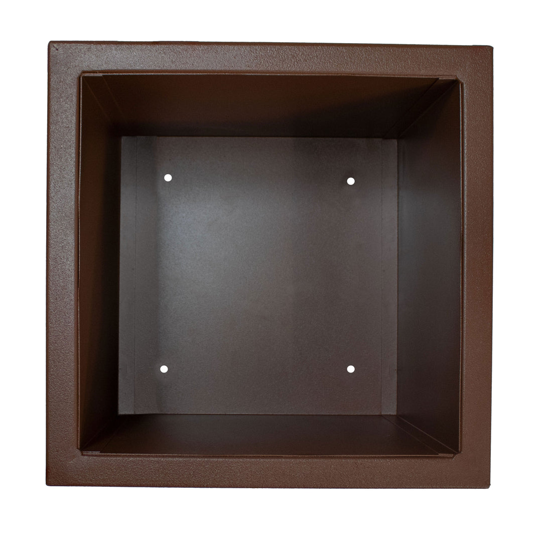 Modern Simplicity Metal Planter Boxes with Legs - 19.75" H and 27" H
