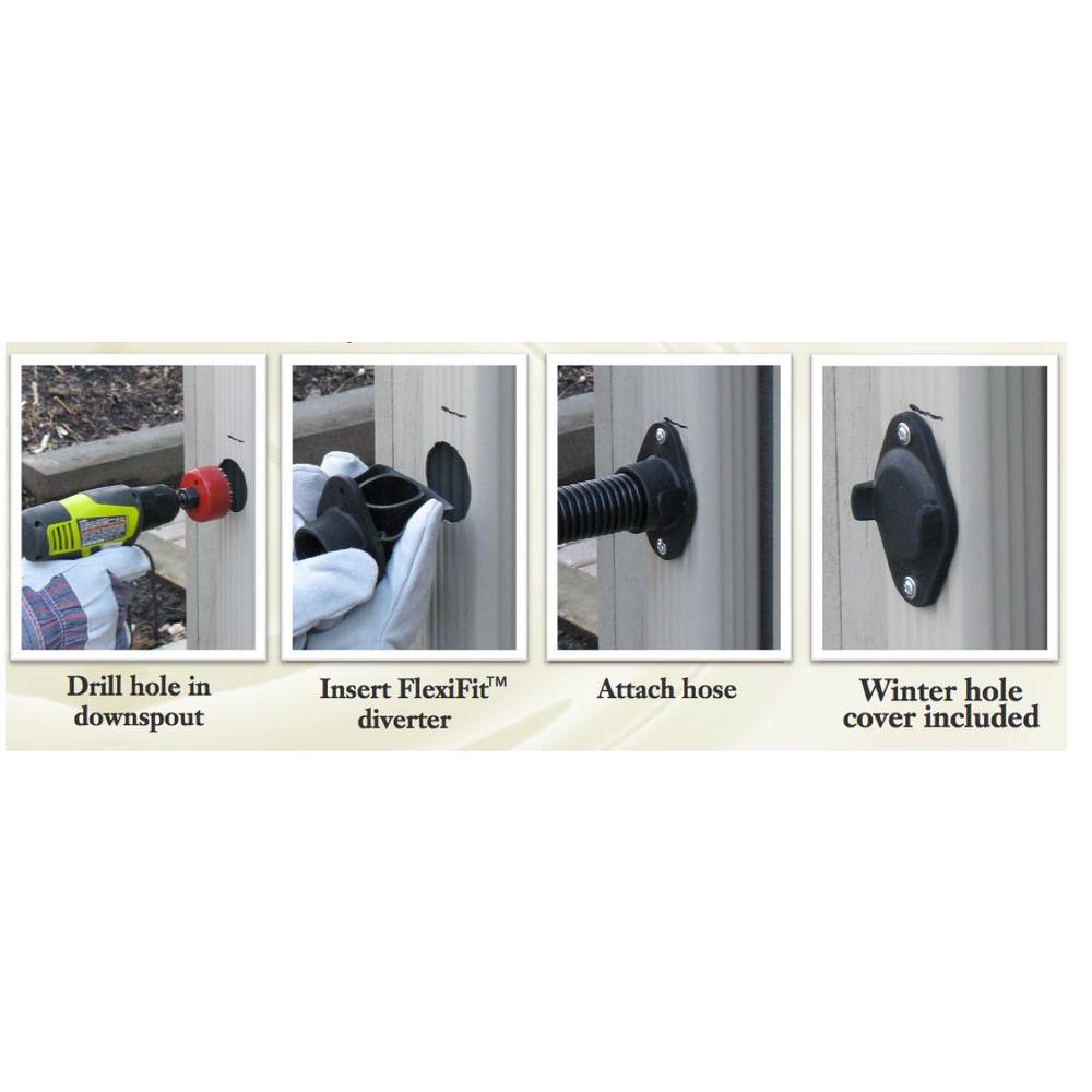 Rain Wizard Diverter Flex Kit - GreenLivingSupply-Store