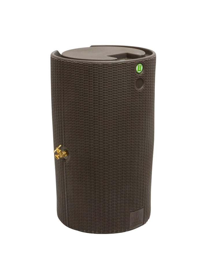 Impressions Bali 50 Gallon Flat Top Rain Saver - NO Planter