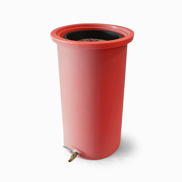 Villa Series From Tijeras Rain Barrel - 50 Gallon -17" Basket Top