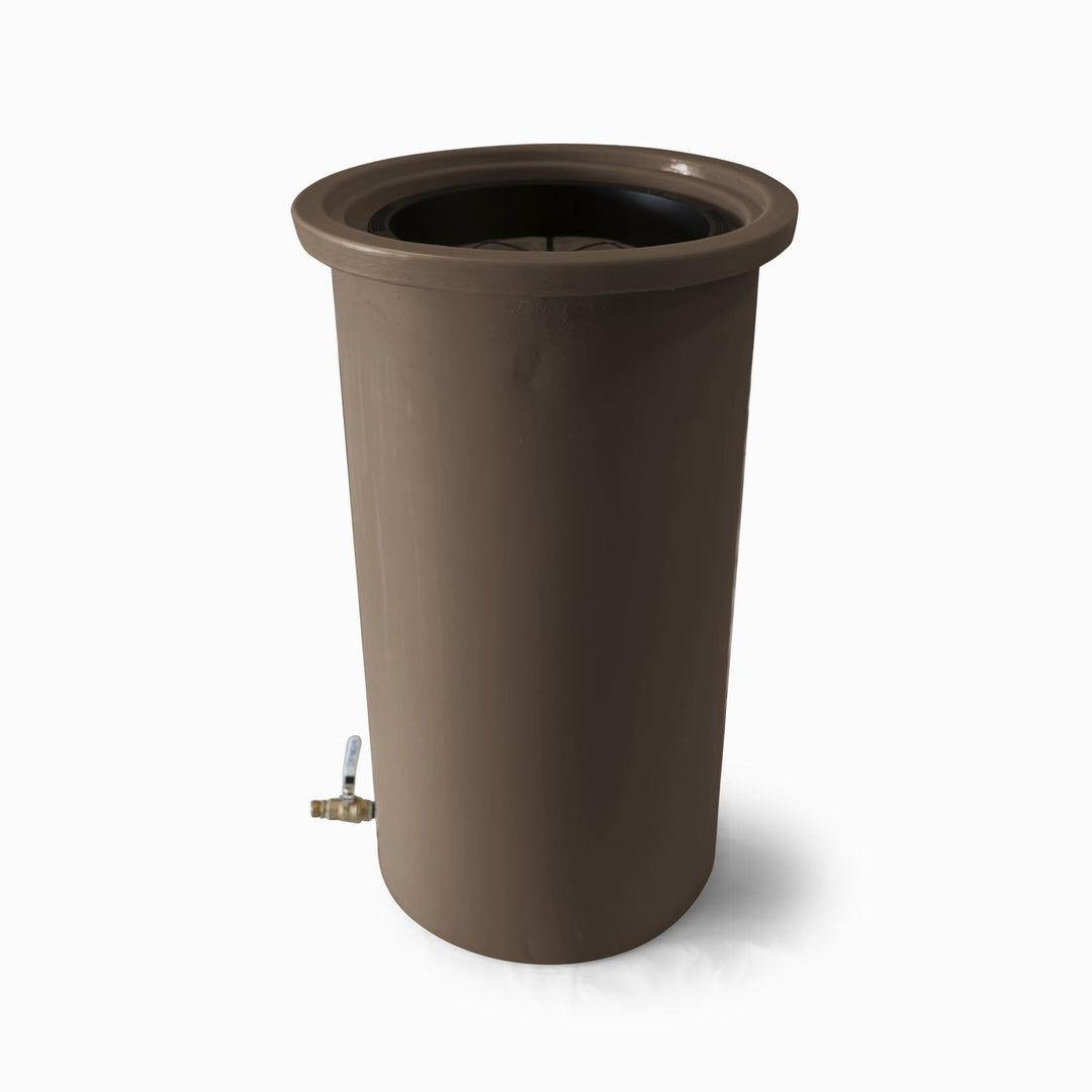 Villa Series From Tijeras Rain Barrel - 50 Gallon -17" Basket Top