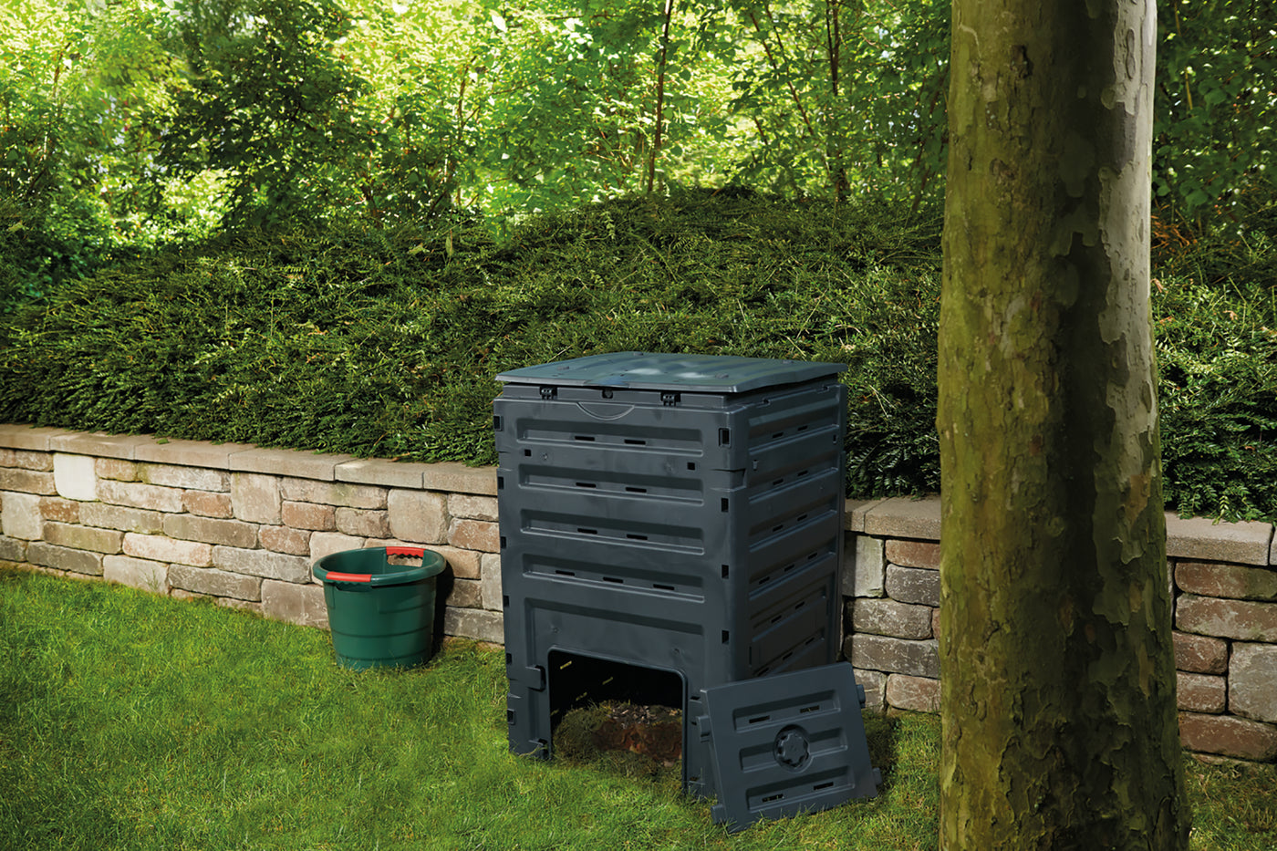 ECO-master 450 liters/120 gal black Composter - Made in Germany