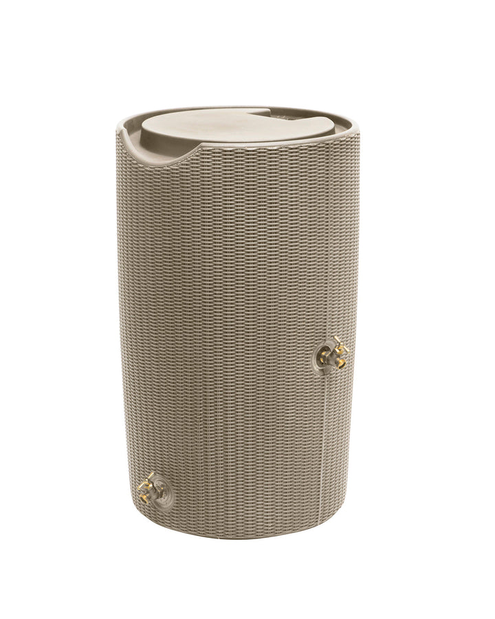 Impressions Bali 50 Gallon Flat Top Rain Saver - NO Planter