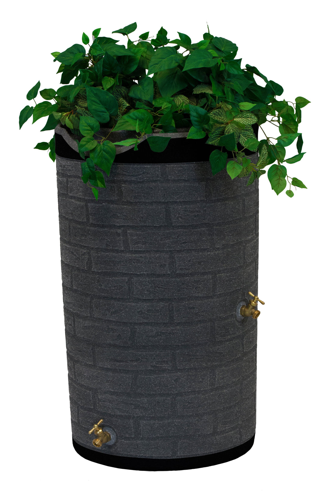 Impressions 50 Gallon Downton Dark Ribbed Rain Saver