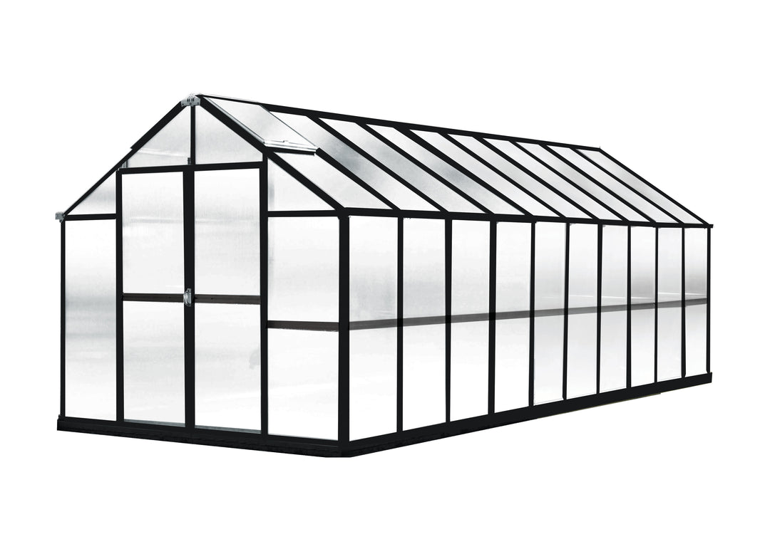 Mont Growers Edition Greenhouse 8ft. x 20 ft. - Black