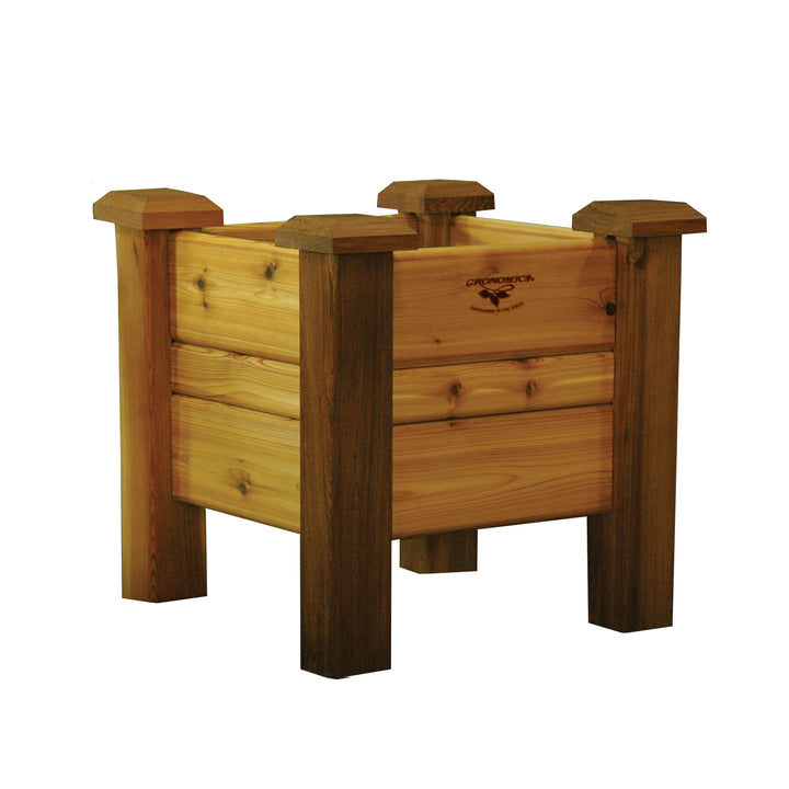 Gronomics Western Red Cedar Planter Box 18"x18"x19" Tall