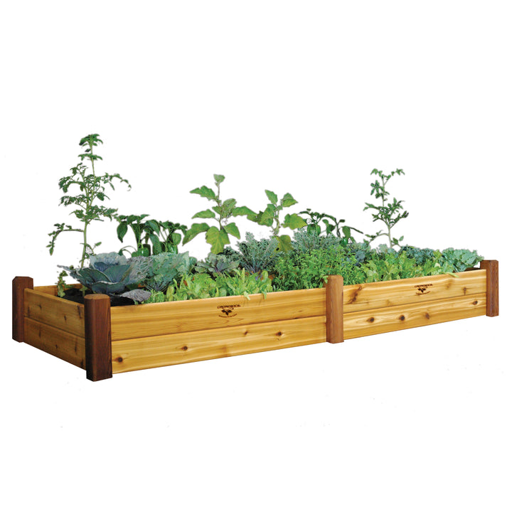 Gronomics Western Red Cedar Raised Garden Bed 34"x95"x12"