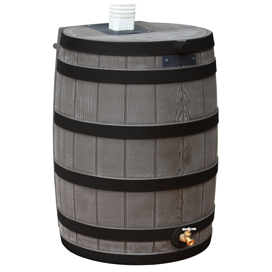 Rain Wizard 40 Gallon Rain Barrel with Darkened Ribs