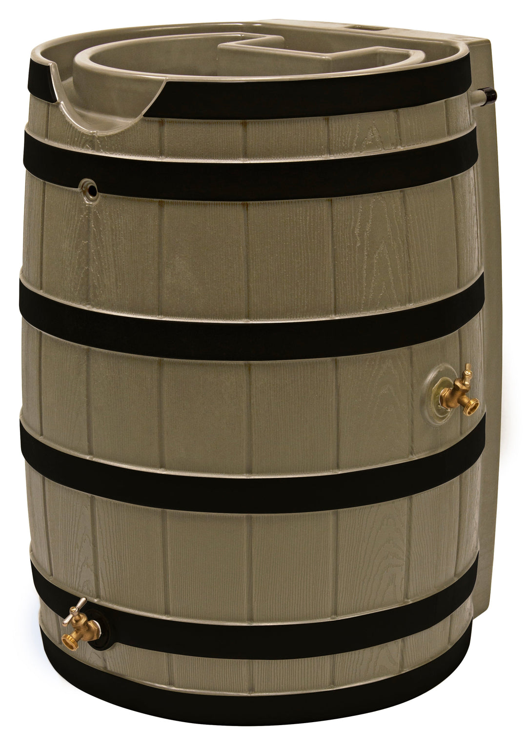 Rain Wizard 65 Gallon Rain Barrel with Darkened Ribs