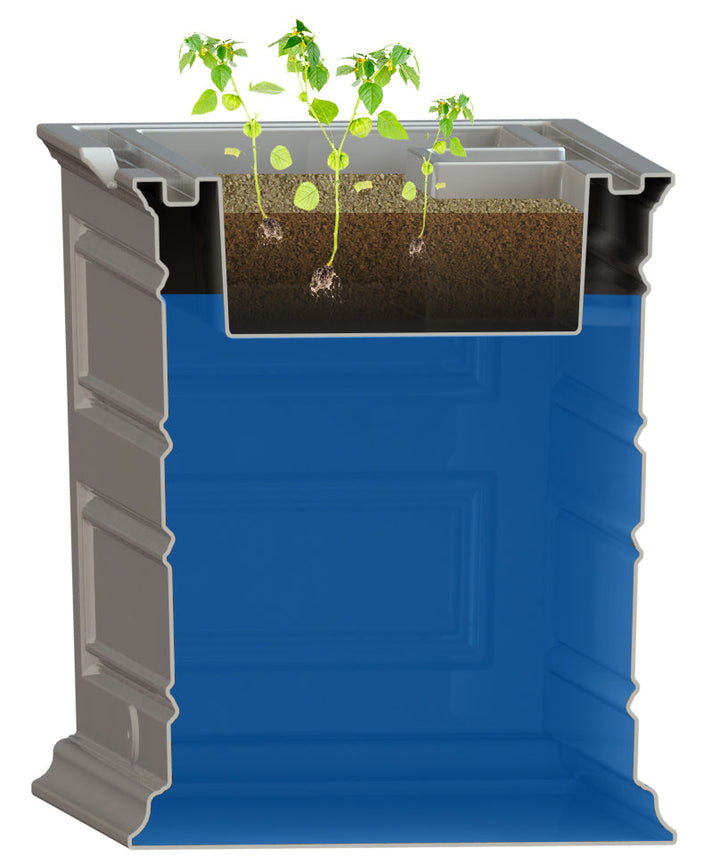 Savannah Eco Elevated Garden Rain Saver - 100% Recycled Material
