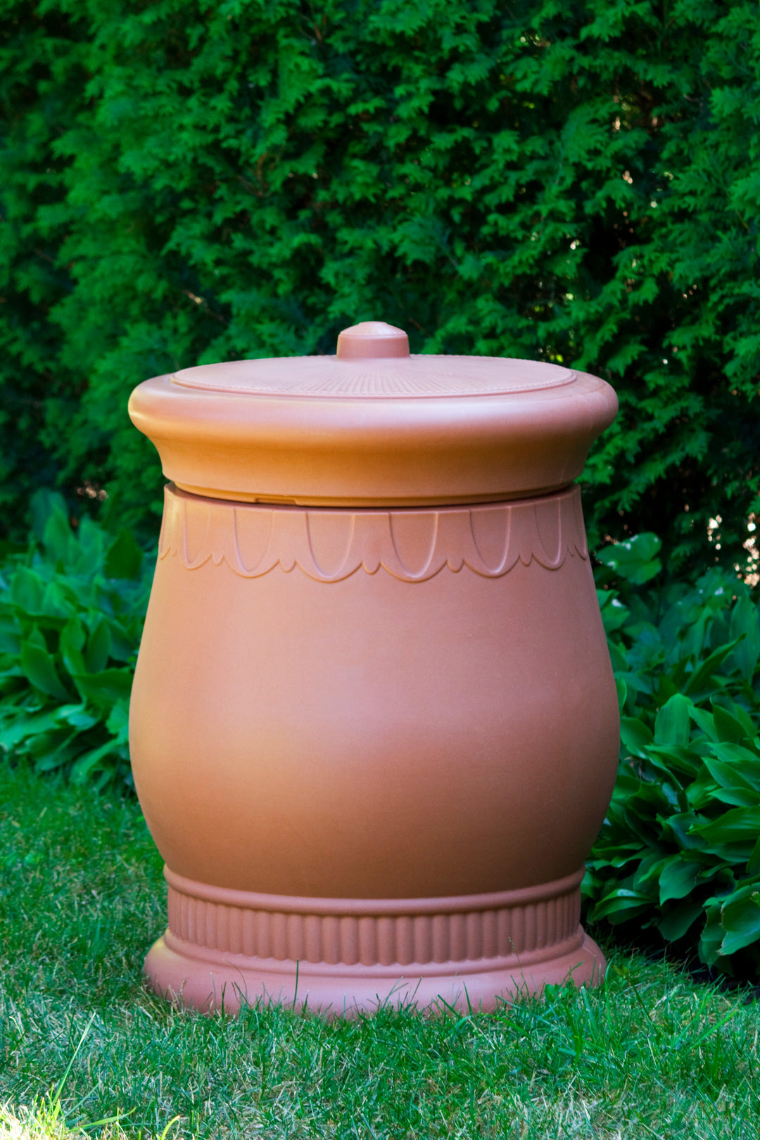 Savannah Urn Storage and Waste Bin