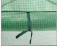 4 Tier Portable Rolling Greenhouse with Opaque Cover