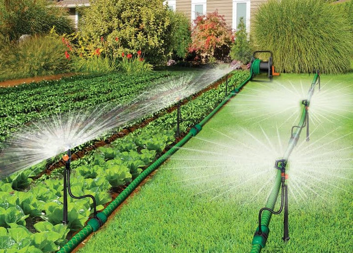 GENESIS 65FT Customizable Portable Sprinkler Watering System