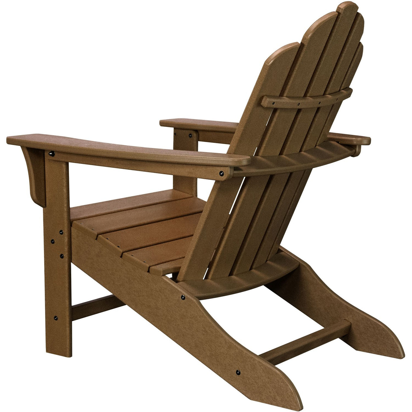 Hanover All-Weather Adirondack Chair - Teak - GreenLivingSupply-Store