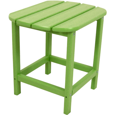 Hanover All-Weather 19"x15" Side Table - Lime - GreenLivingSupply-Store