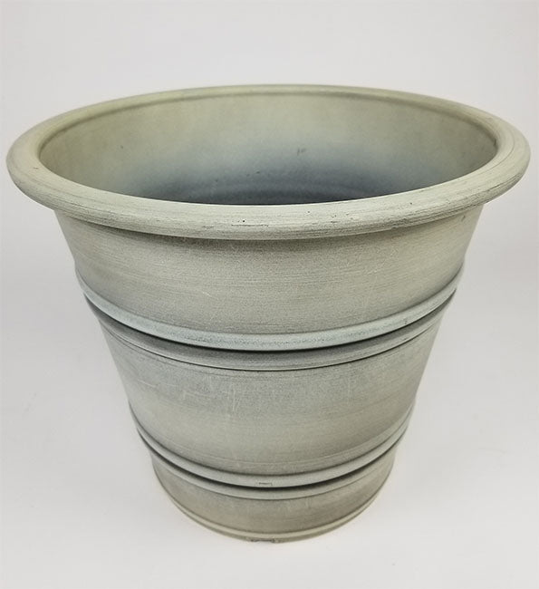 NEW FOR 2021  Round Sandstone Planters - Set of 2